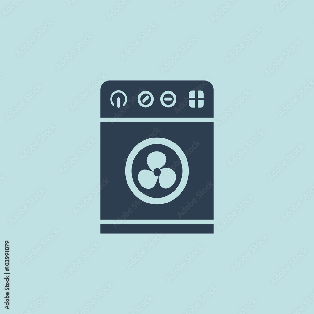 Icon of Washing Machine. EPS-10. Icon of Washing Machine. EPS-10.