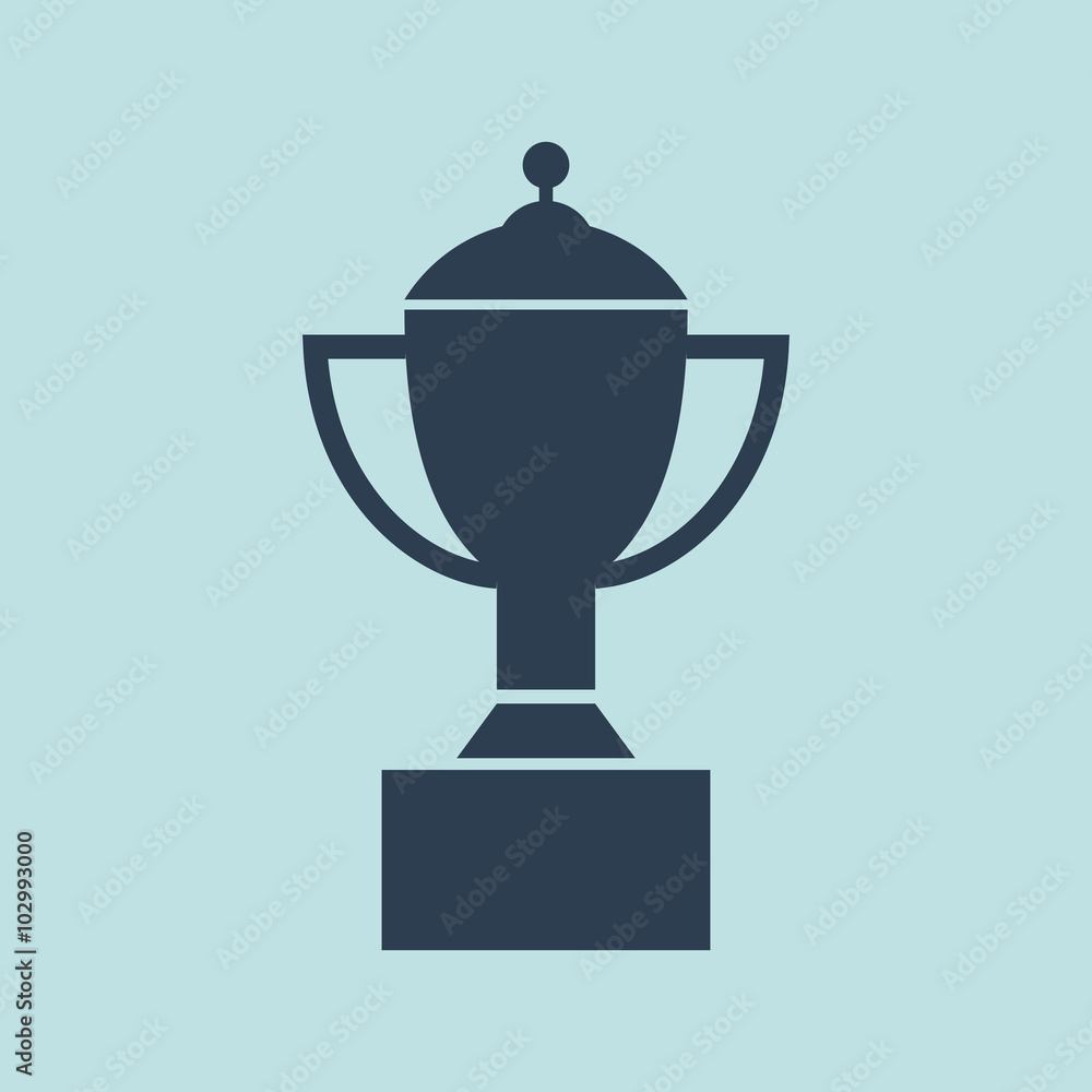 Icon Of Winning Trophy. EPS 10 Icon Of Winning Trophy. EPS 10