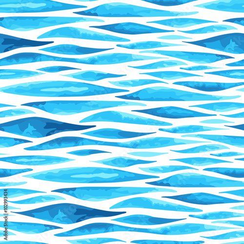  Seamless horizontal sea background