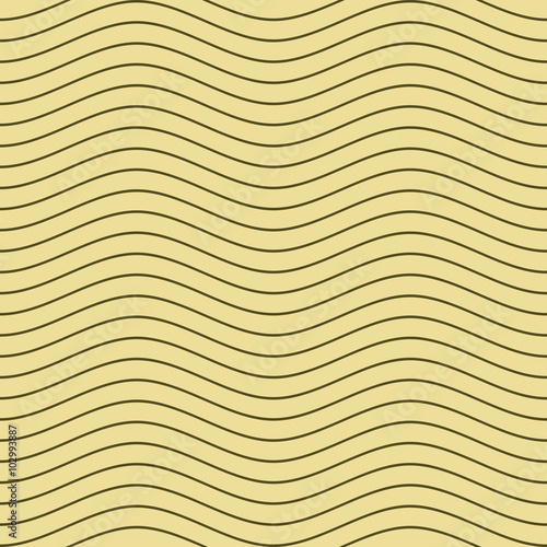 Foto Seamless pattern of thin wavy stripes