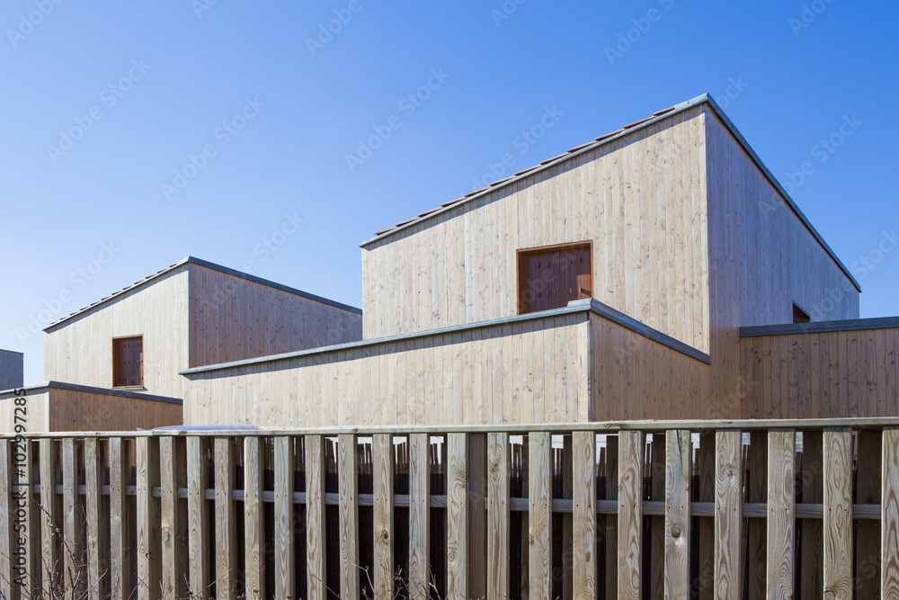 Obraz premium Construction en bois