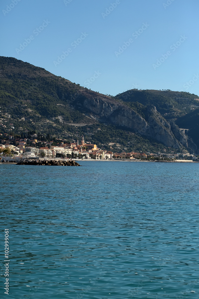 Monte Carlo Monaco city coastline