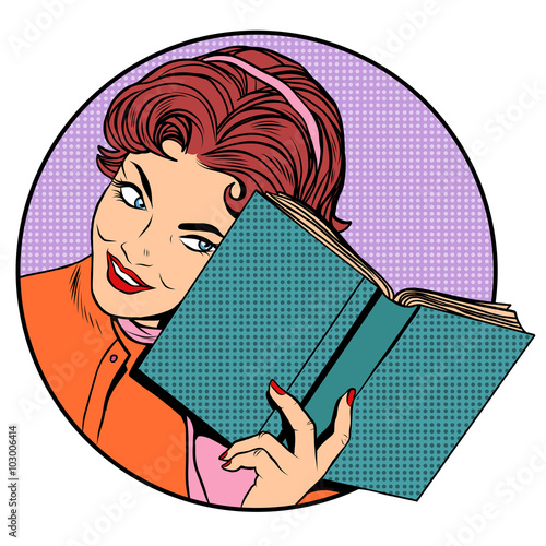 Woman with a book