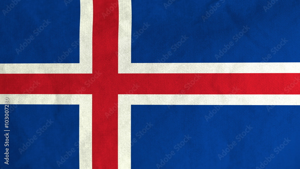 Icelander flag waving in the wind (full frame footage in 4K UHD resolution). Icelander flag waving in the wind (full frame footage in 4K UHD resolution).