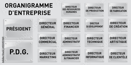 Organigramme d'entreprise