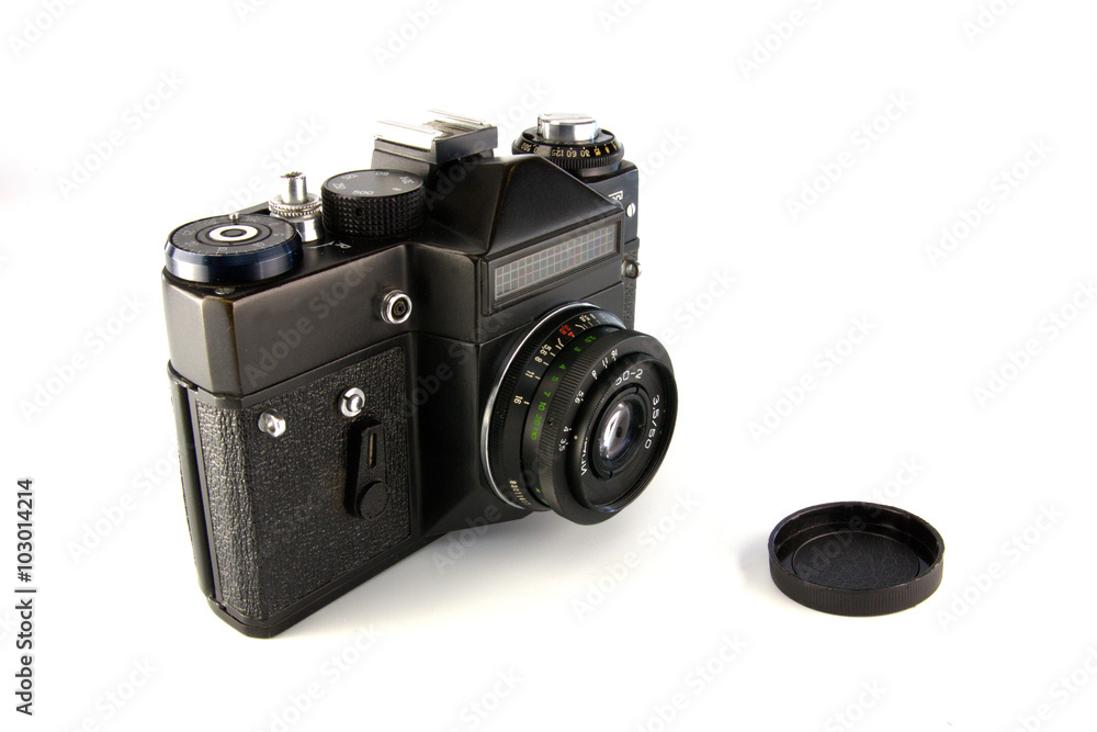 Old camera lens