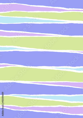 Ripped striped paper background