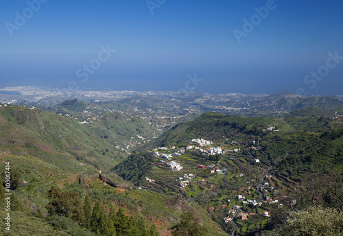 Inland Central Gran Canaria, Barranco de Las Lagunetas