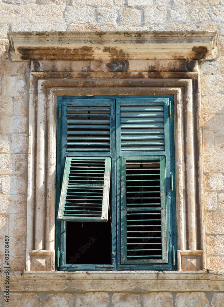 Dubrovnik Fenêtre ancienne