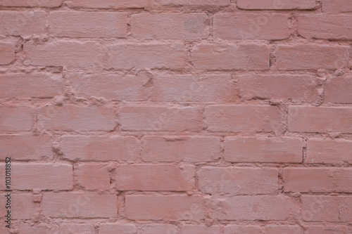 Painted bricks wall background texture