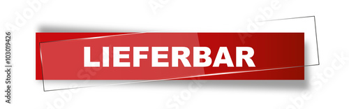 Button | Schild | Lieferbar