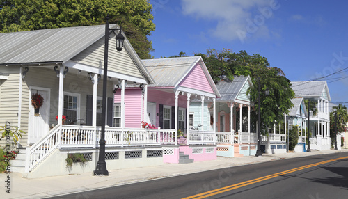 Key West Cottages on Turman Avenue, Florida, USA