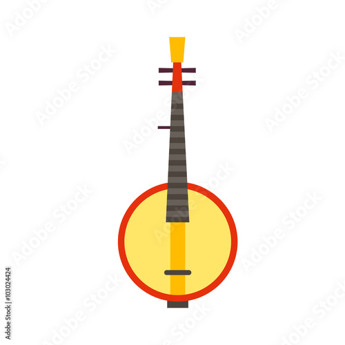 Domra flat icon