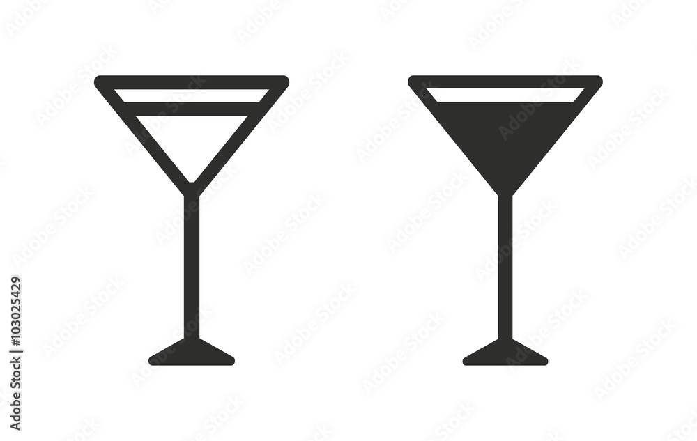 Cocktail - vector icon. Cocktail - vector icon.