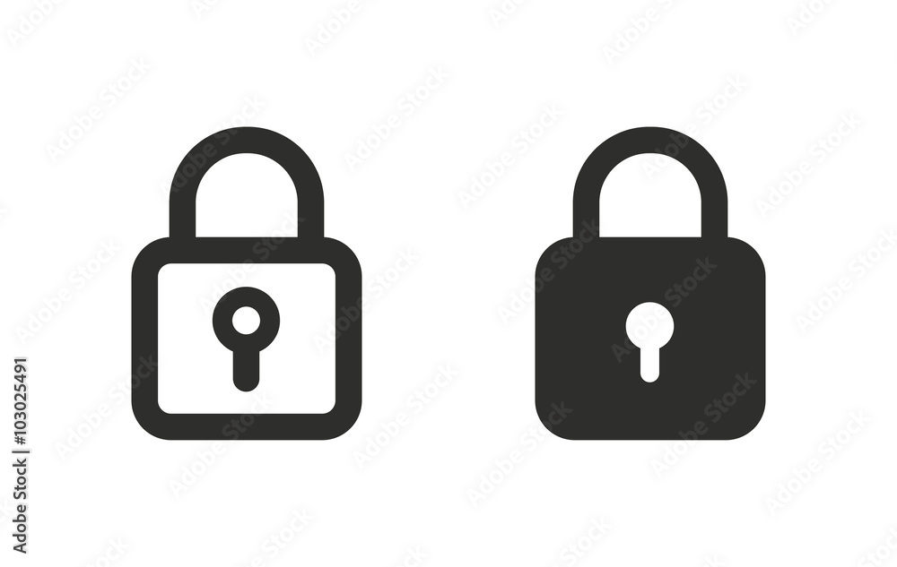 Lock - vector icon. Lock - vector icon.