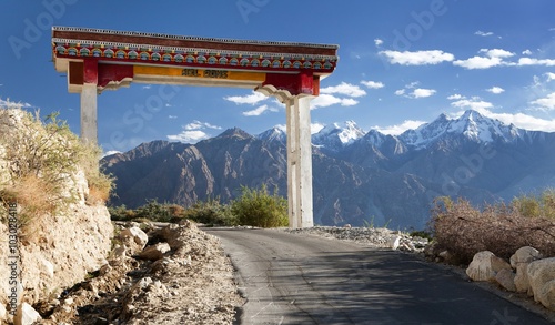 Nubra valley and Samstanling monastery photo