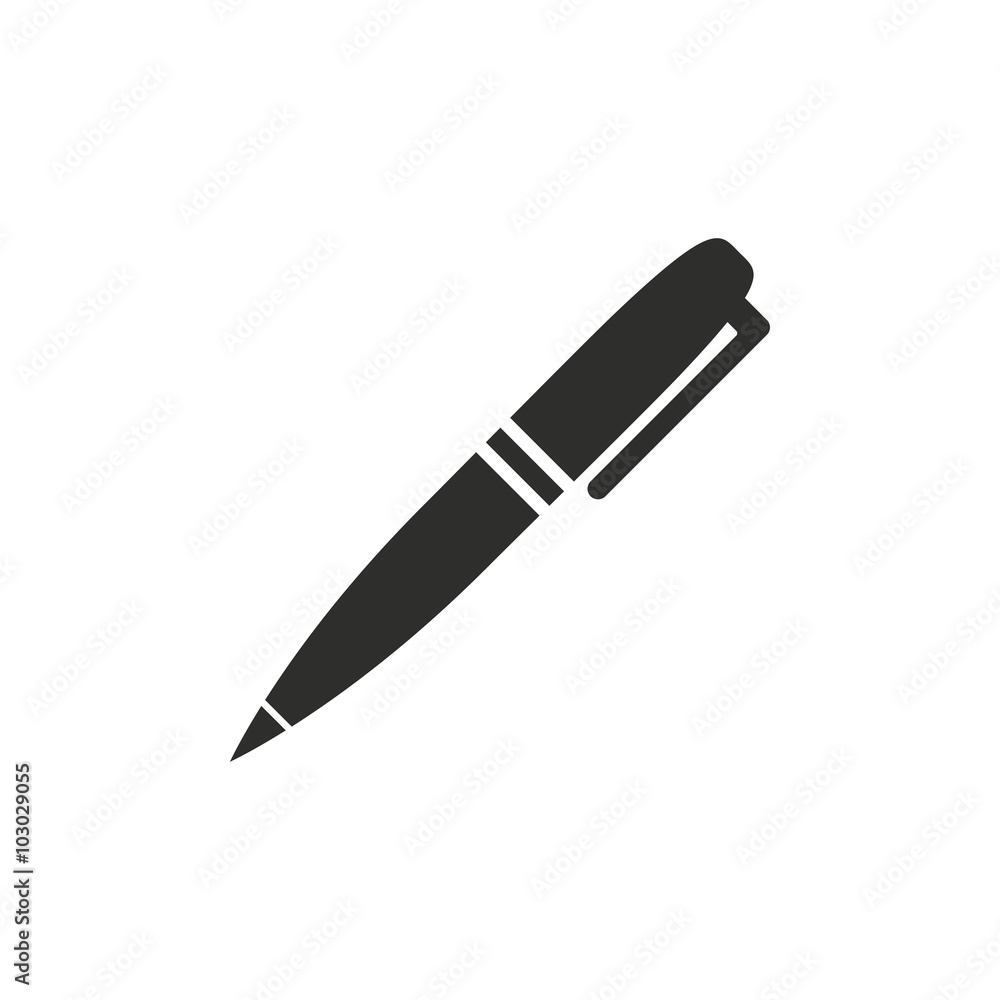Pen - vector icon. Pen - vector icon.