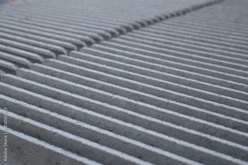 close-up texture of concrete roof tile close-up texture of concrete roof tile