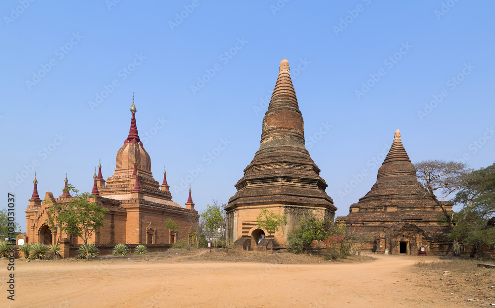 The Temples of Bagan (Pagan), Mandalay, Myanmar, Burma