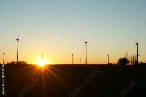 Field of wind generators © bbstudio_ada