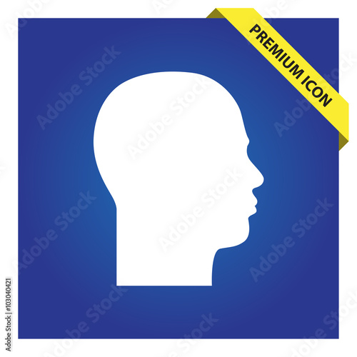 Human head icon