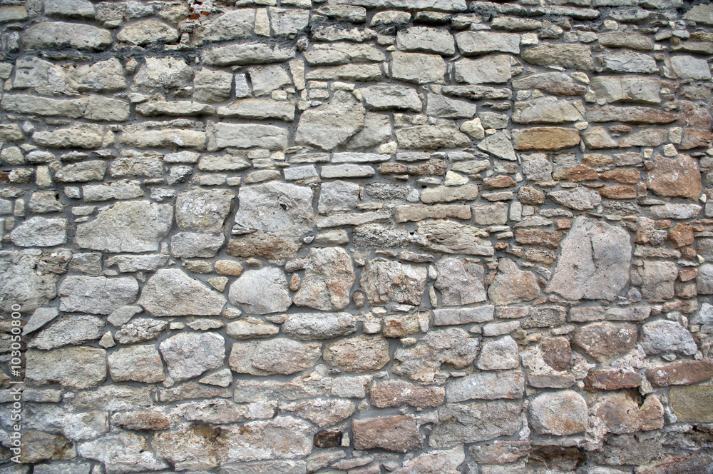 Obraz premium Background old stone wall texture