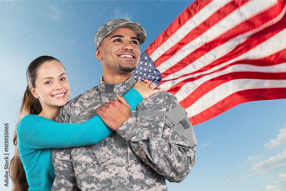 Fototapeta premium Military.