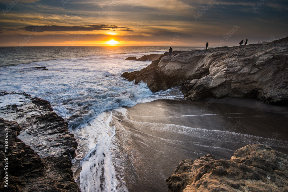 Leo Carrillo State Park Sunset Leo Carrillo State Park Sunset
