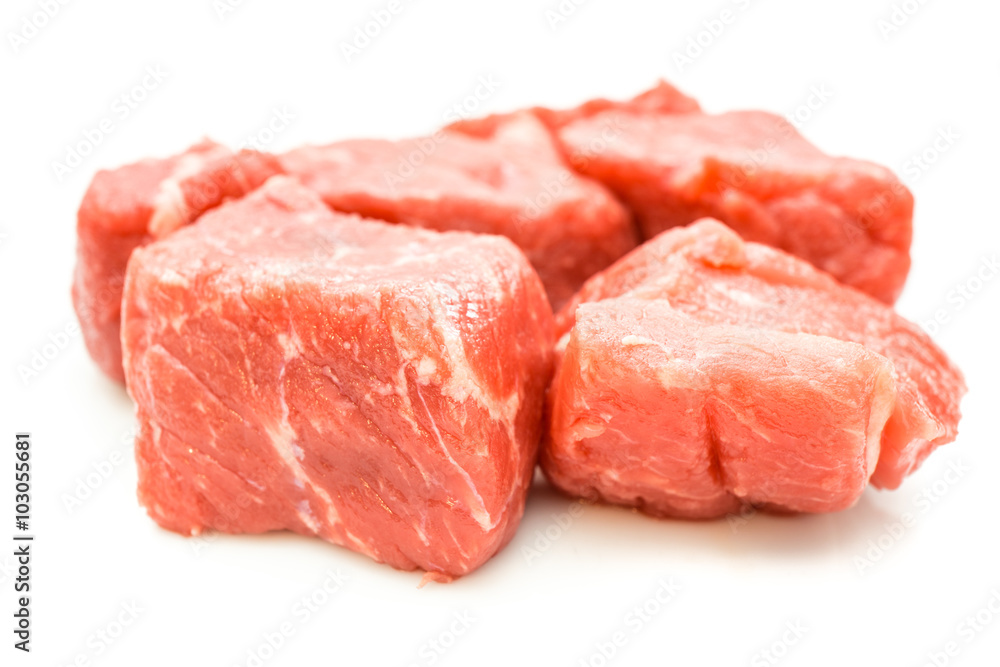 Rohes Schweinefleisch Rohes Schweinefleisch