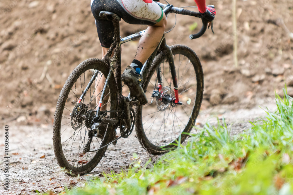 Fototapeta premium cyclo-cross