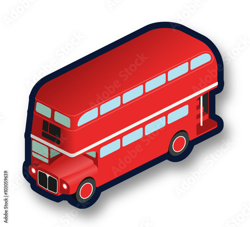 London double decker bus
