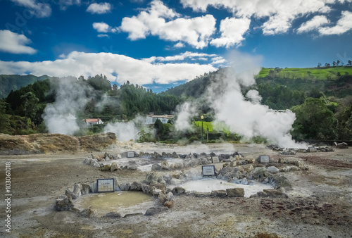 Furnas fumaroles