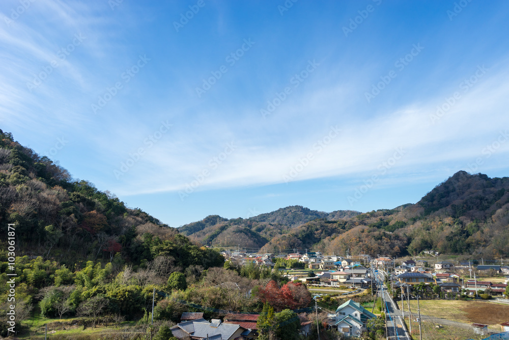 Obraz premium Scenery of Izunokuni-shi