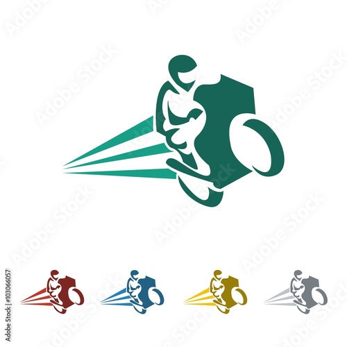 moto logo icon Vector
