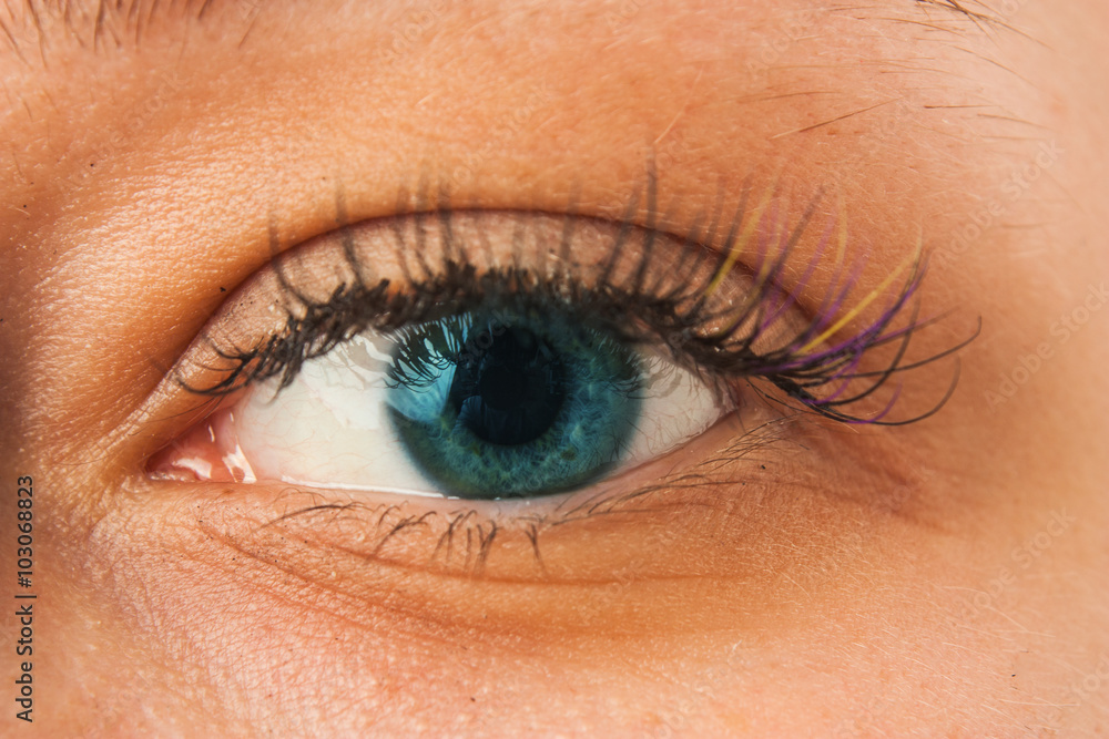 Obraz premium Women's Open eyes