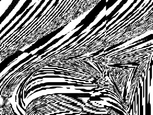 Black And White Stripes Pattern Vector