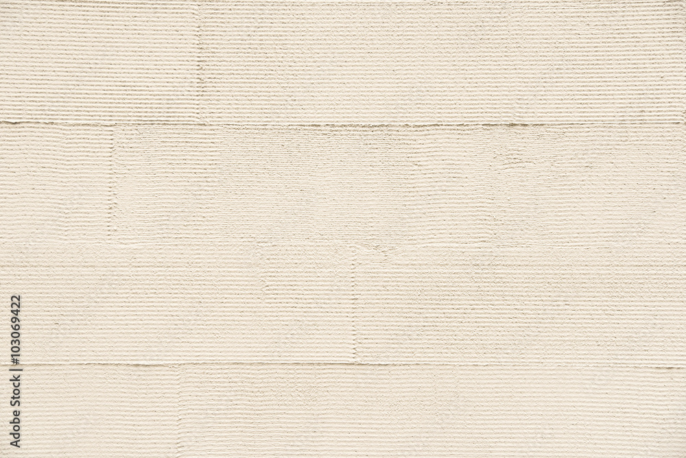 Fototapeta premium Beige striped wall texture background