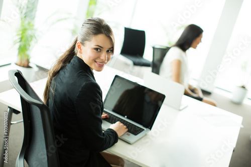 Young women in the office
