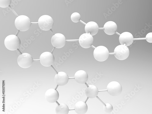 white molecule 