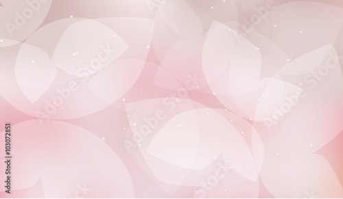 Canvas Print elegant soft pink color butterfly