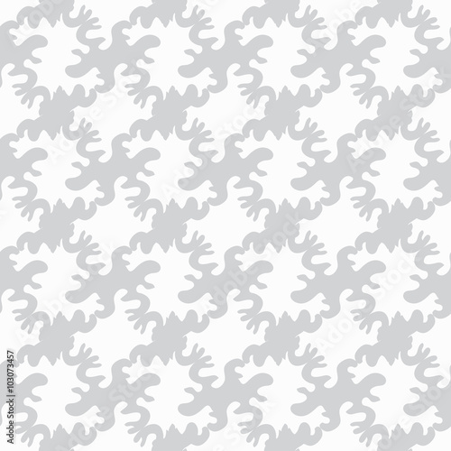 monochrome objects on a white background a seamless pattern a vector illustration