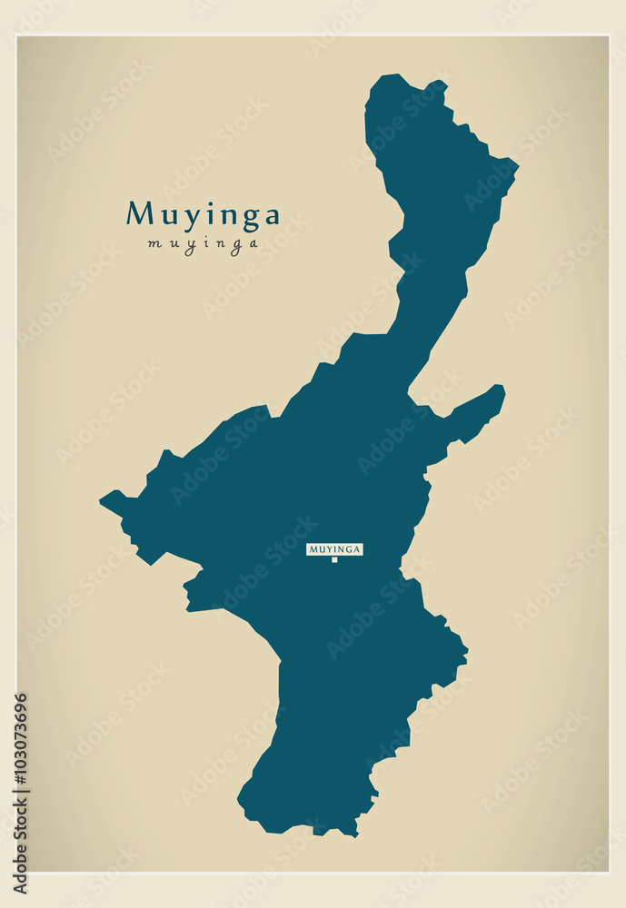 Modern Map - Muyinga BI