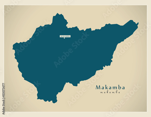 Modern Map - Makamba BI