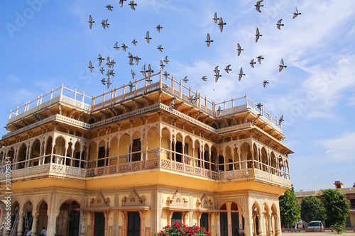 Mubarak Mahal in Jaipur City Palace, Rajasthan, India photo