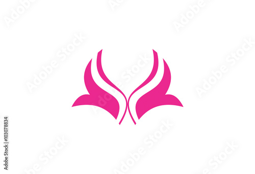 Prayer hand designed logo