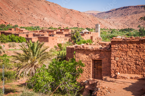 Village in the Ouarzazate, Morocco, Africa © Lukasz Janyst