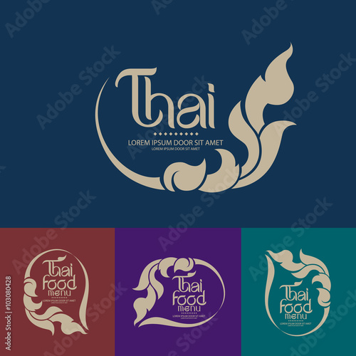 Thai Art Vector