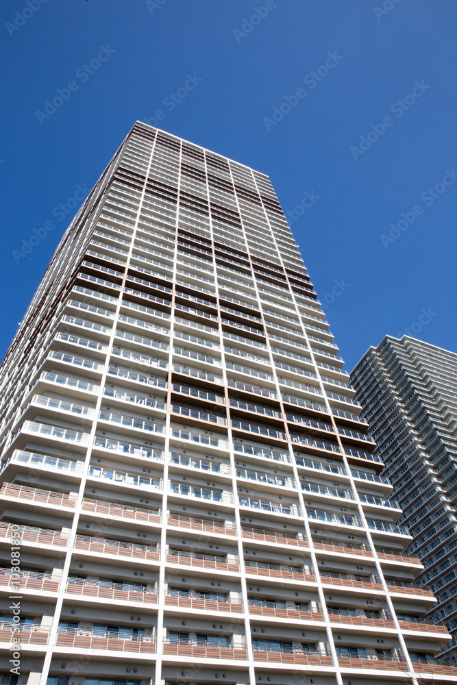 東京ベイエリアの高層マンション