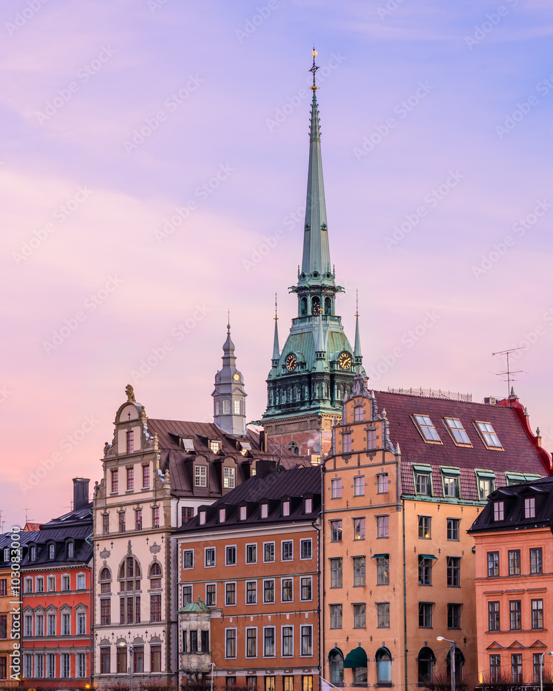 Naklejka premium Gamla Stan architecture