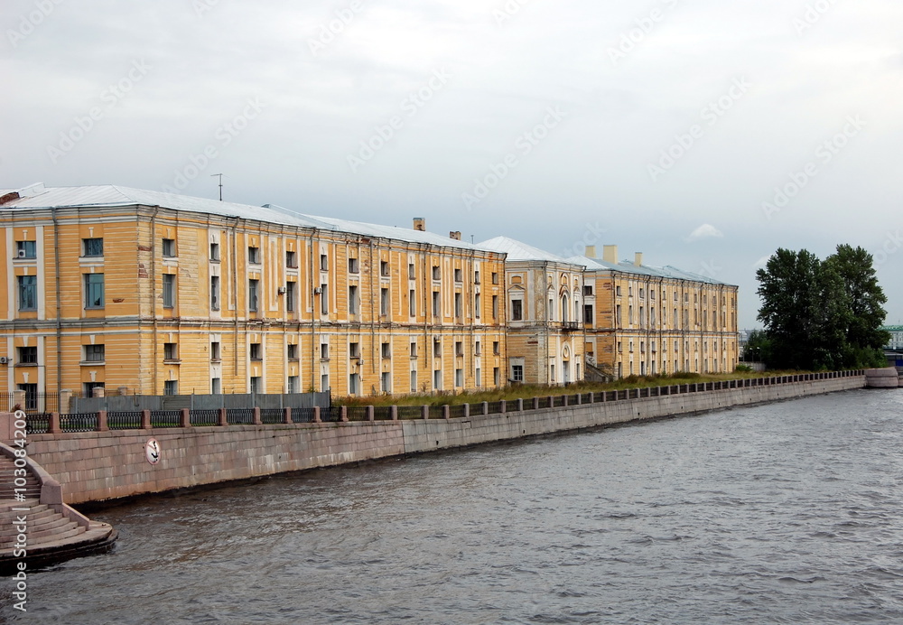 Former hemp warehouses in St. Petersburg, Russia Former hemp warehouses in St. Petersburg, Russia